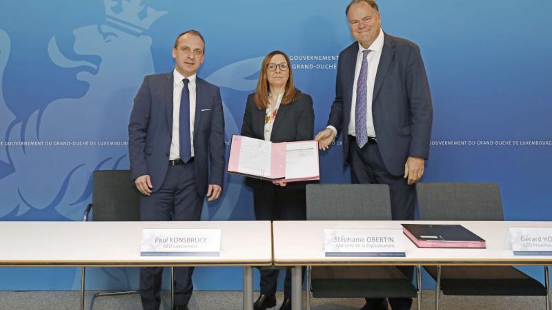 The Luxembourg government and Clarence sign a partnership on a sovereign disconnected cloud