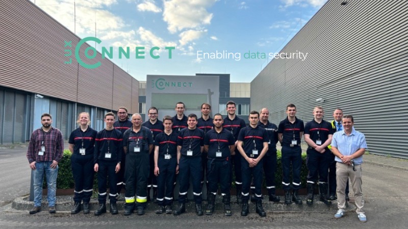 CIS Bettembourg visiting LuxConnect's Data Centers
