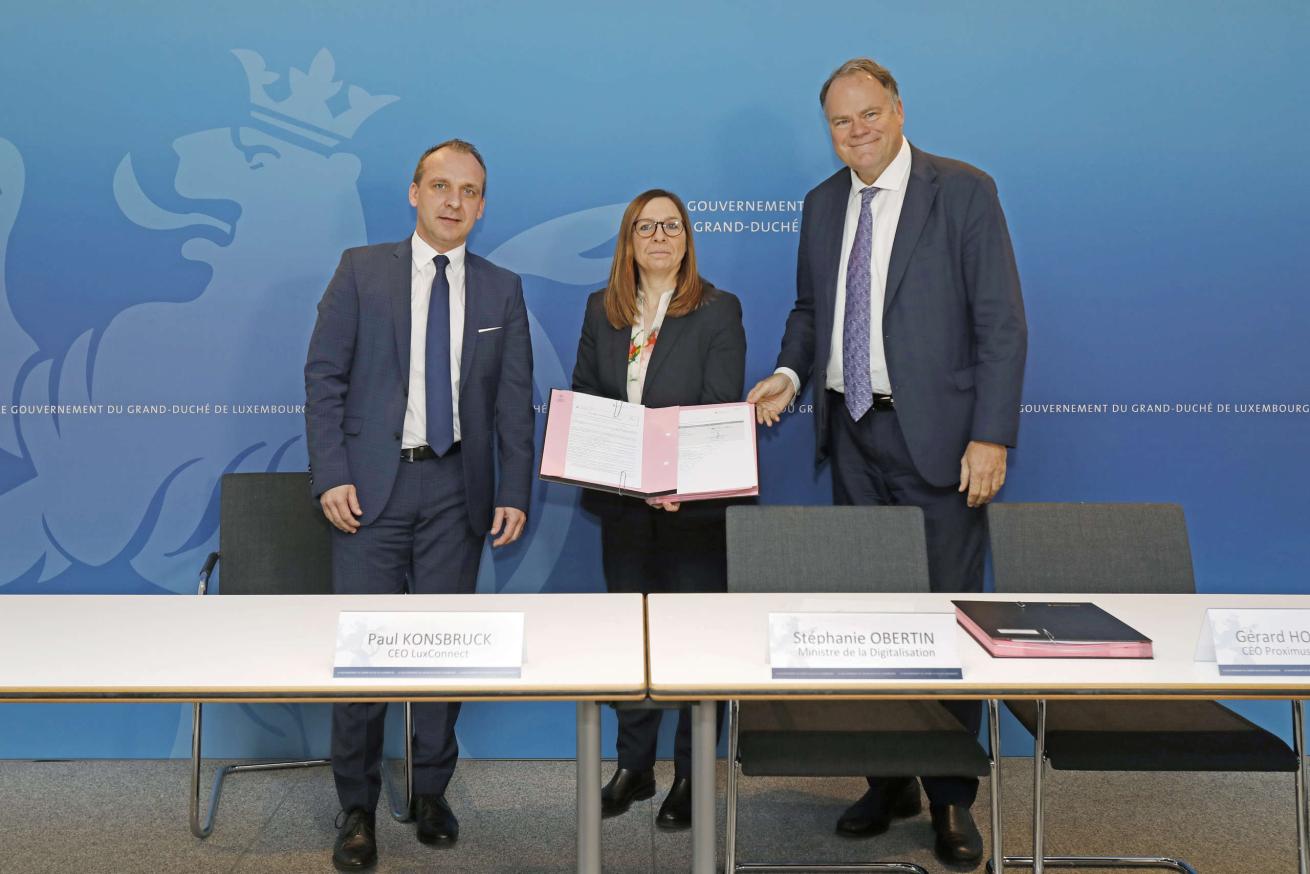 The Luxembourg government and Clarence sign a partnership on a sovereign disconnected cloud