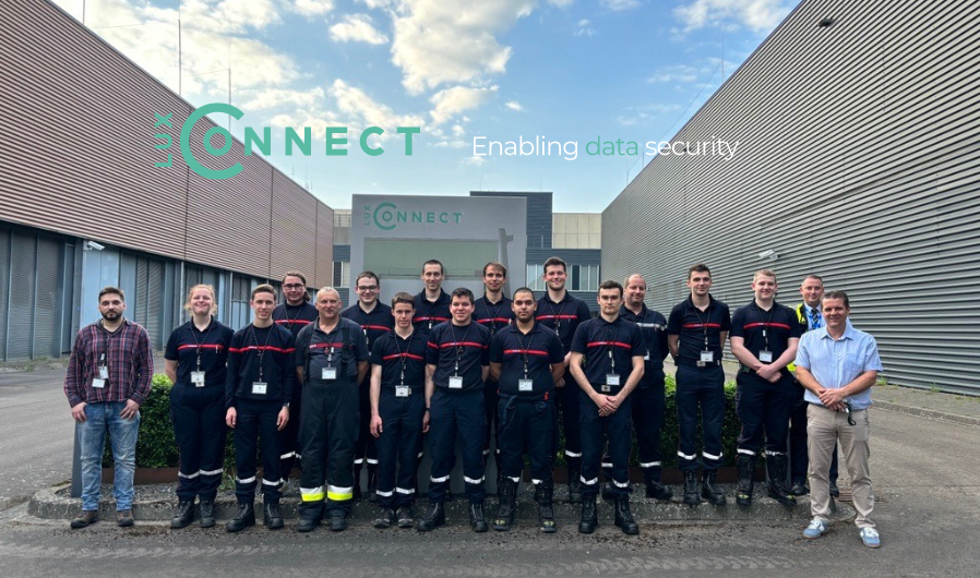 CIS Bettembourg visiting LuxConnect's Data Centers