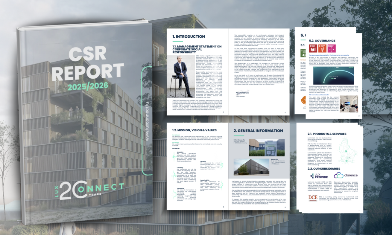LuxConnect CSR Report